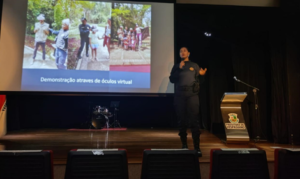 Evento destaca o policiamento comunitário e as ações integradas das instituições de segurança. Foto =enviada ao Agito Mais/divulgação.