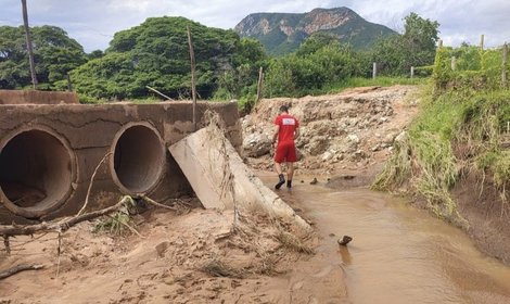 Idoso de 86 anos é levado pela correnteza em Porteirinha; Corpo de Bombeiros encontra corpo um dia depois. Foto = CBMMG