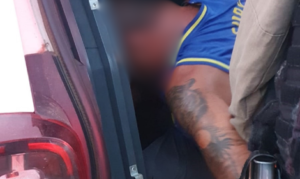 A Polícia Civil autuou o suspeito em flagrante por feminicídio. Foto = divulgação PMMG.