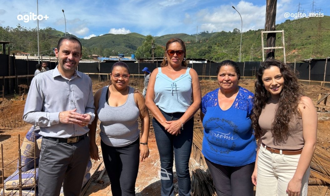 A construção da UBS do Pocinho também já foi iniciada. Atualmente, mais de 50 UBSs estão em funcionamento na cidade, com 26 equipes à disposição da comunidade. Foto = reprodução Prefeitura de Ouro Preto.