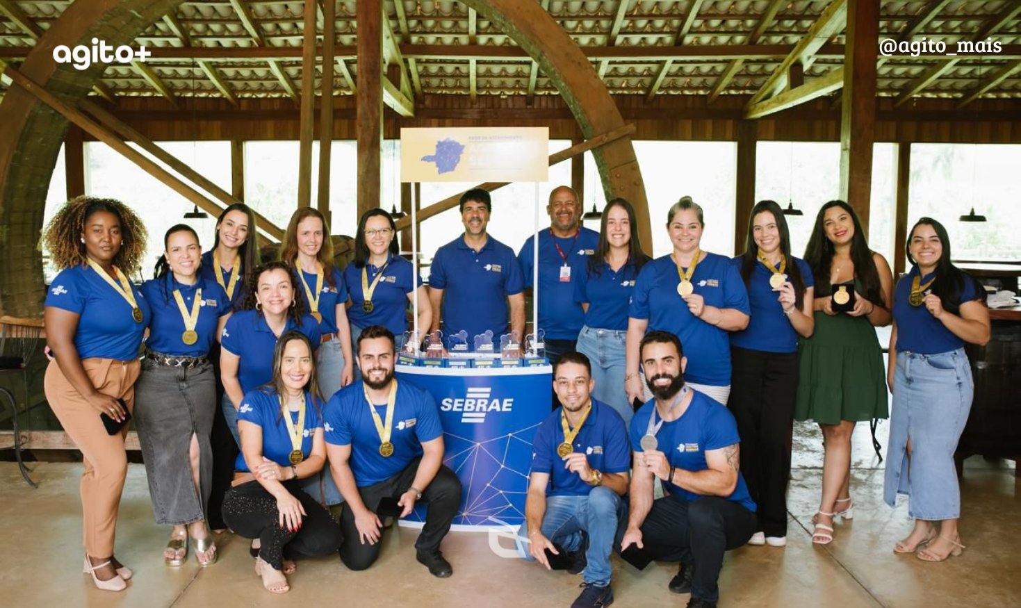 Unidade celebra excelência no atendimento ao empreendedor e empresário com premiação ouro. Foto = divulgação ADESIAP.