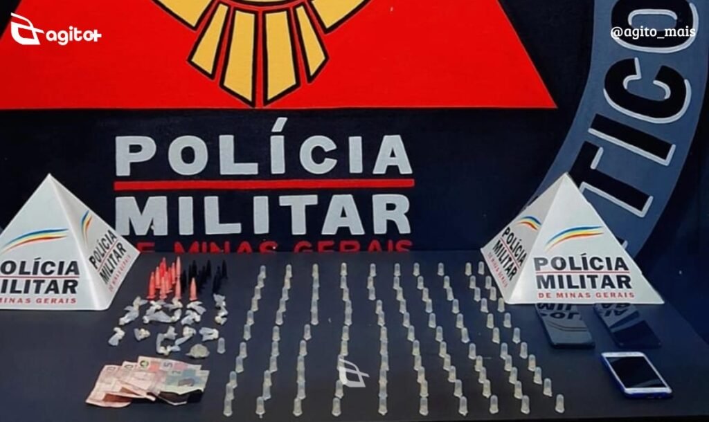 Equipes da Polícia Militar de Itabirito realizam operação bem-sucedida no bairro Padre Adelmo. Foto = divulgação Polícia Militar.
