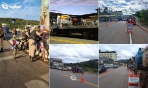 Operação policial visa prevenir crimes e infrações, aumentando a tranquilidade dos moradores. Foto = enviada ao Agito Mais.