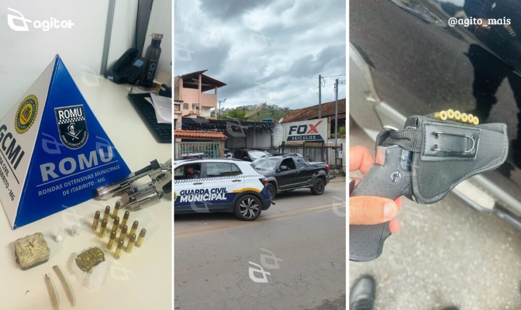 Abordagem no bairro Santa Efigênia flagra condutor sob efeito de entorpecentes e portando materiais ilícitos. Foto/Vídeo = enviado ao Agito Mais.