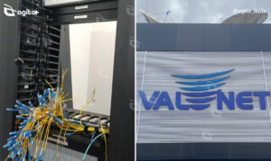 Redes de atendimento em Itabirito, Contagem e Jardim Canadá ficam indisponíveis; investigações estão em andamento. Foto — enviada ao Agito Mais/grupos de WhatsApp.