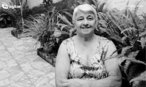 Ana Braga Rodrigues, de 81 anos, era moradora do bairro Tombadouro e mãe de Edvaldo, conhecido como Rei do Chopp. Velório ocorre neste sábado no Cemitério Parque da Esperança. Foto — arquivo pessoal.