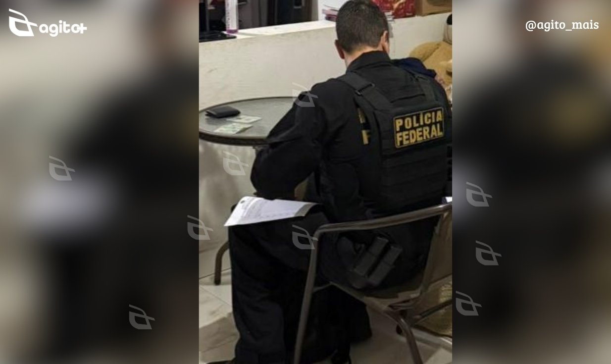 Com apoio de helicóptero, operação da Polícia Federal cumpre mandados em três estados contra grupo investigado por crimes armados e ataques a instituições públicas. Foto — Polícia Federal.