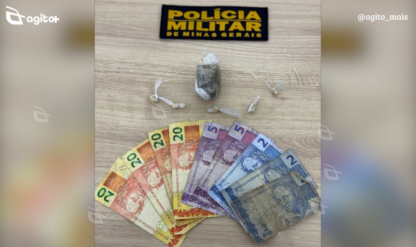 Ação aconteceu no bairro Vila Gonçalo após denúncias anônimas; entorpecentes e dinheiro foram apreendidos. Foto — Polícia Militar.