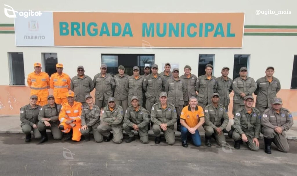 Criada como projeto voluntário em 1999, a Brigada Municipal de Itabirito se tornou referência estadual em atendimentos de emergência e atua também em cidades vizinhas. Foto — cedida ao Agito Mais.