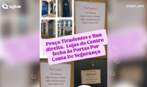 Comerciantes apontam falta de resposta eficaz a ações suspeitas; Guarda Civil diz que monitorou suspeitos e intensificou patrulhamento. Foto — reprodução redes sociais.