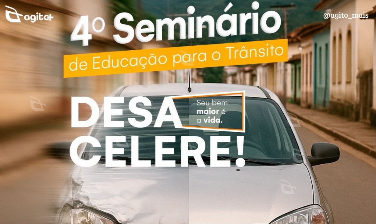 4º Seminário de Educação para o Trânsito acontece no Centro Administrativo com foco na responsabilidade humana e redução de acidentes. Foto — Prefeitura de Itabirito.