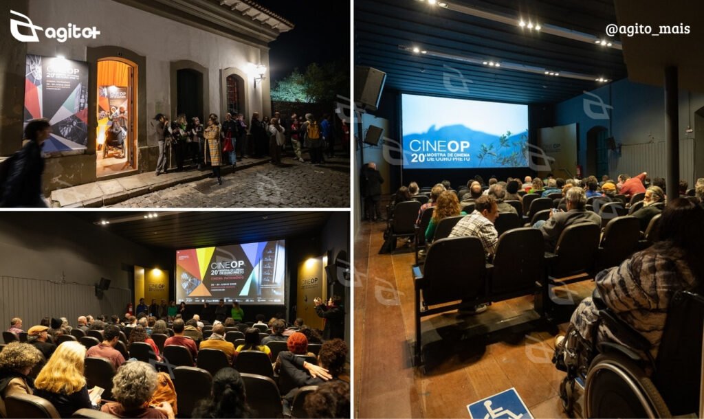 Espaço recebeu o nome de Joaquim Pedro de Andrade e foi inaugurado durante exibição na CineOP. Foto — Leo Lara.