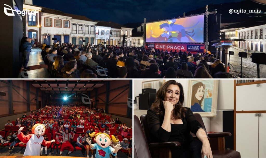 Evento gratuito exibe 147 filmes em Ouro Preto (MG) entre os dias 25 e 30 de junho, com destaque para humor feminino, políticas de preservação e educação audiovisual nas escolas. Foto — Leo Lara.