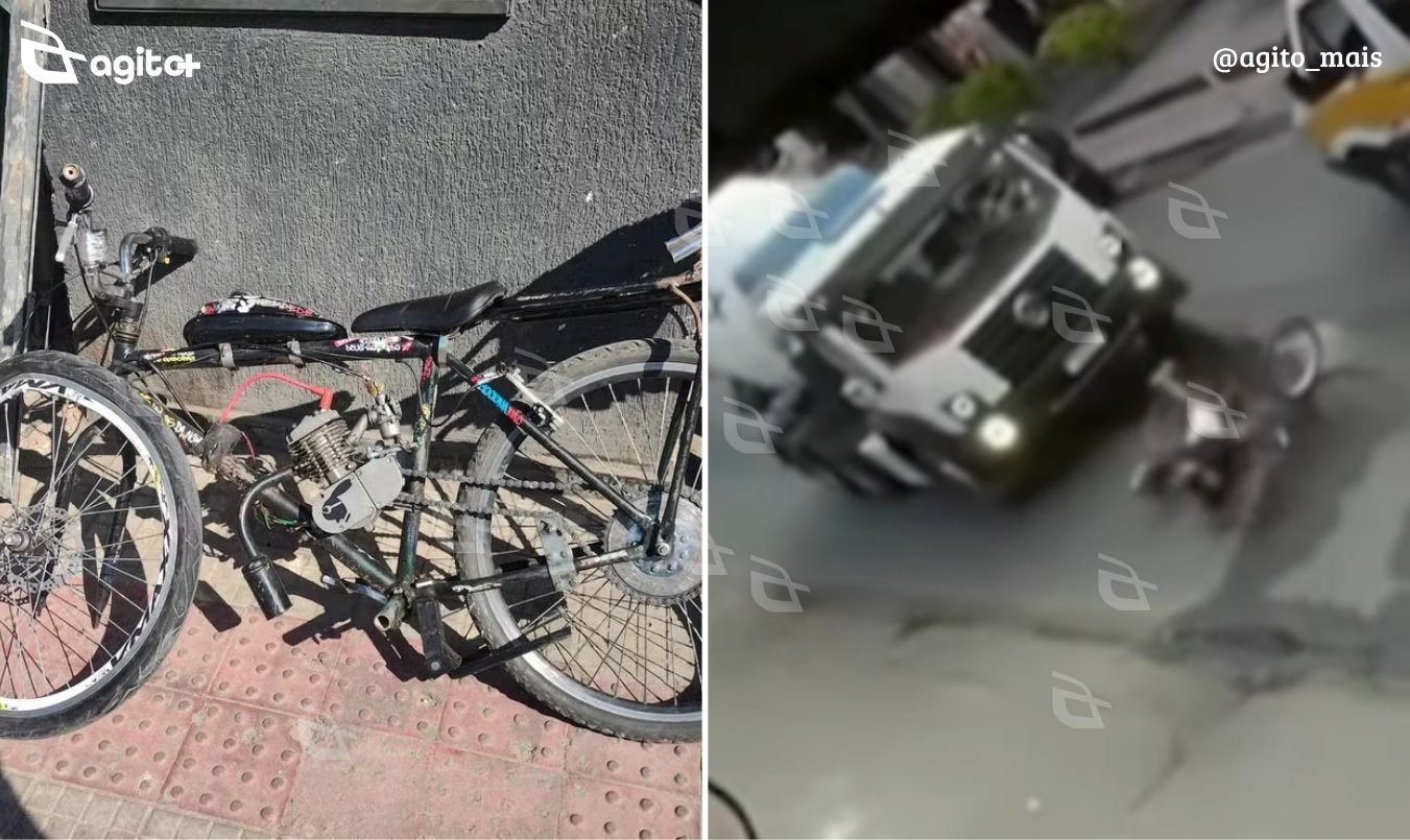 O SAMU confirmou o óbito no local. A Polícia Civil apura os detalhes do caso, enquanto o uso desses veículos segue em debate. Foto — reprodução redes sociais.
