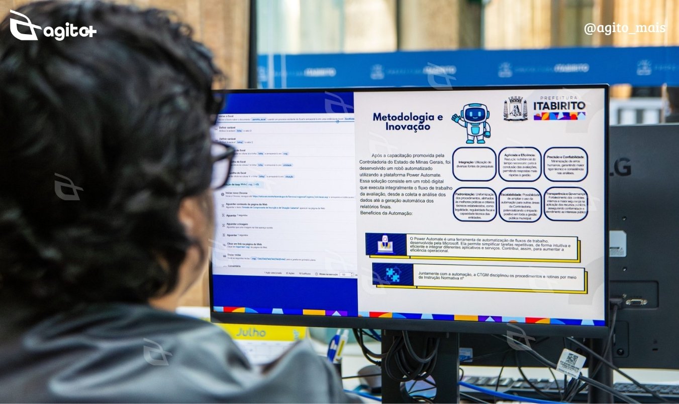 Ferramenta automatizada desenvolvida pela Controladoria-Geral analisa riscos e agiliza auditorias em parcerias com organizações sociais no município. Foto — Prefeitura de Itabirito.