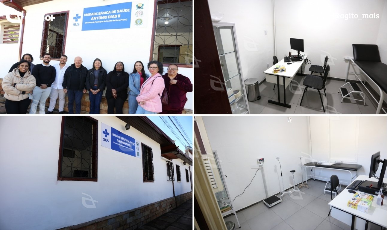 Unidade passou por reforma completa para oferecer mais conforto, acessibilidade e segurança. Foto — Prefeitura de Ouro Preto.