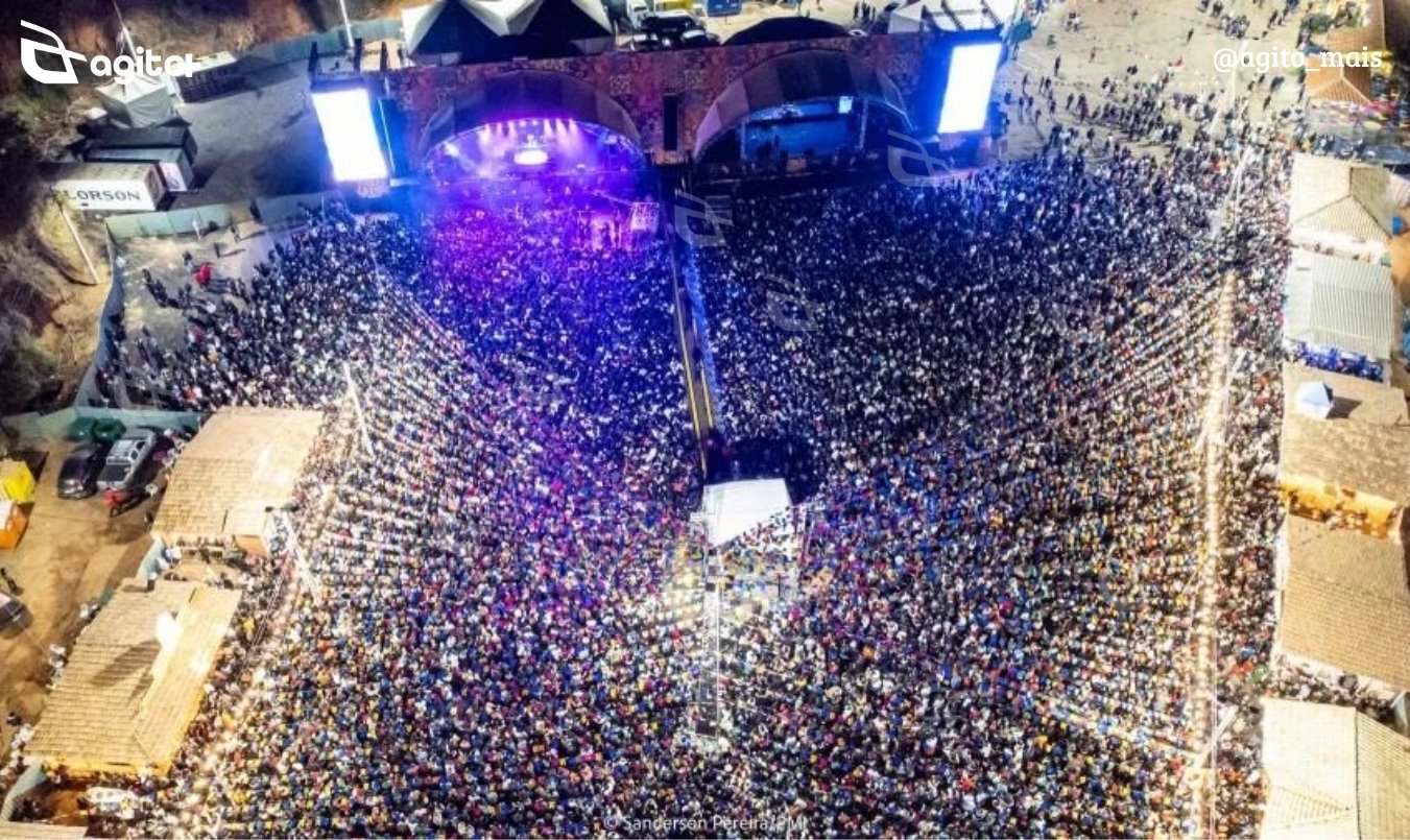Evento tradicional de Itabirito será realizado entre 10 e 13 de julho e promete impulsionar o comércio local com atrações musicais, pratos típicos e grande circulação de turistas. Foto — reprodução.