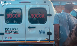 Equipe ROCCA localizou o indivíduo com mandado de prisão em aberto após rastreamento. Foto — Polícia Militar.