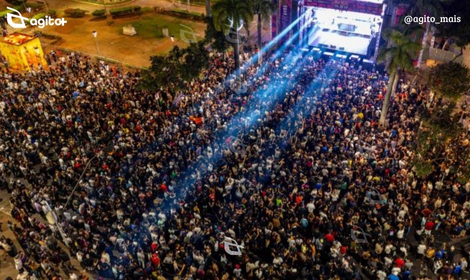 10ª edição da Virada Cultural ocupa o centro de Belo Horizonte com 24 horas de atrações gratuitas e diversidade artística. Foto — Alexandre Mota.