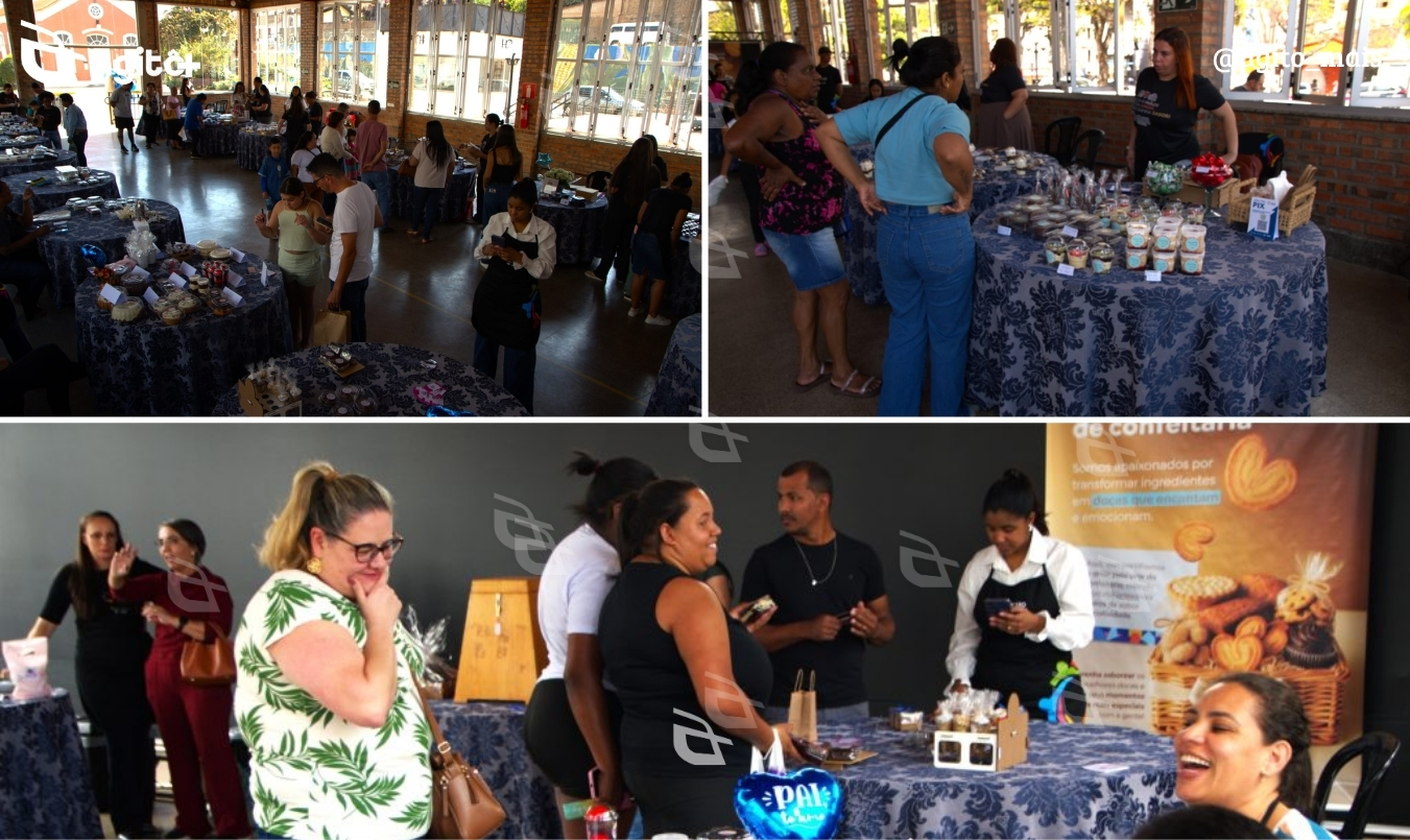 Evento valorizou a produção artesanal e movimentou a economia criativa local. Foto — Prefeitura de Itabirito.
