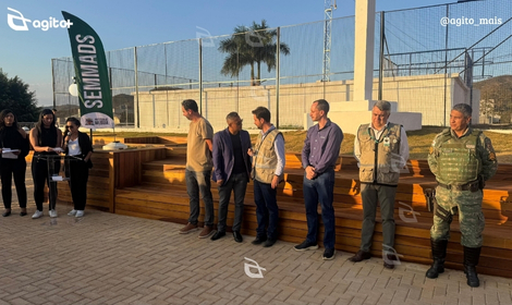 Parque Municipal do Cruzeiro passa a sediar secretaria e será aberto ao público com atividades de educação ambiental. Foto — Prefeitura de Mariana..