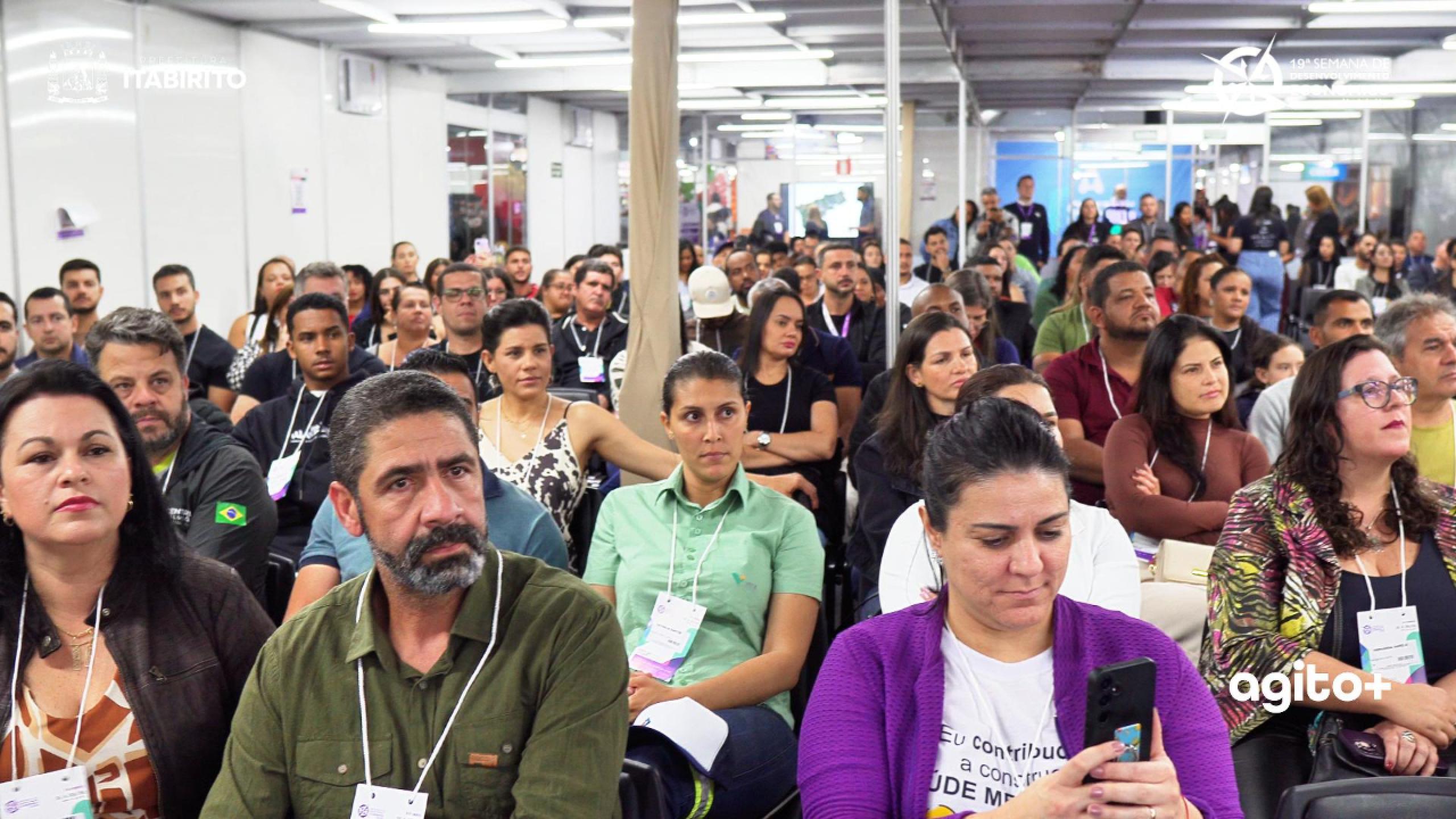 Palestra de Geraldo Rufino e projetos da ArenaTech marcaram o segundo dia da 19ª Semana de Desenvolvimento Econômico de Itabirito. Foto — Acervo Agito Mais
