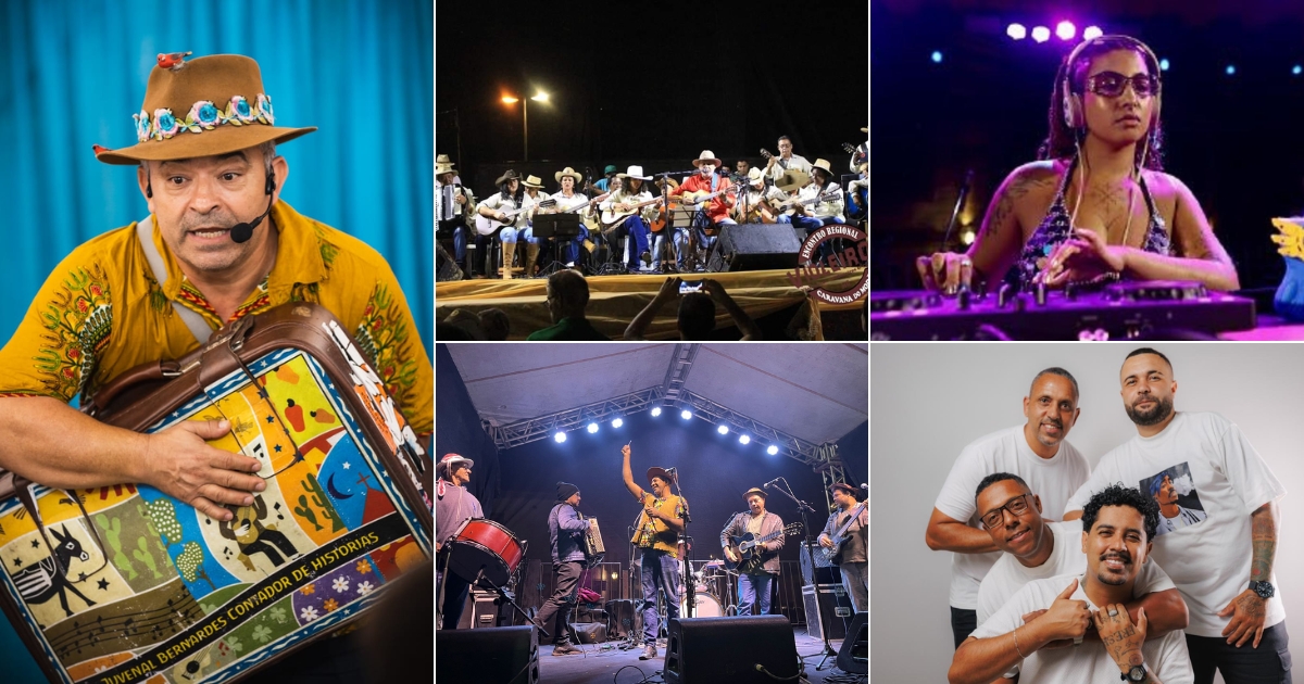 Evento reúne moradores e turistas entre os dias 19 e 22 de setembro com cortejos, danças, shows e gastronomia típica no distrito de Amarantina (MG). Foto — divulgação.