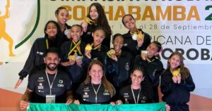 Trio, duplas e categoria Youth garantem medalhas de ouro, prata e bronze em Cochabamba. Foto — Prefeitura de Itabirito.