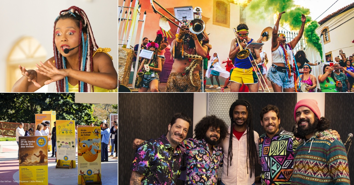 Artistas da capital, cidades vizinhas e talentos locais se encontram em dois dias de celebração cultural. Fotos — João Alves - Tanto Expresso/Cesar Raydan/arquivo pessoal/Luciano Almeida.