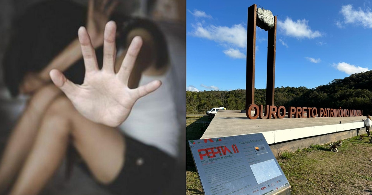Suspeito é preso após exame médico confirmar agressão sexual em residência no bairro Saramenha de Cima. Foto — reprodução internet.