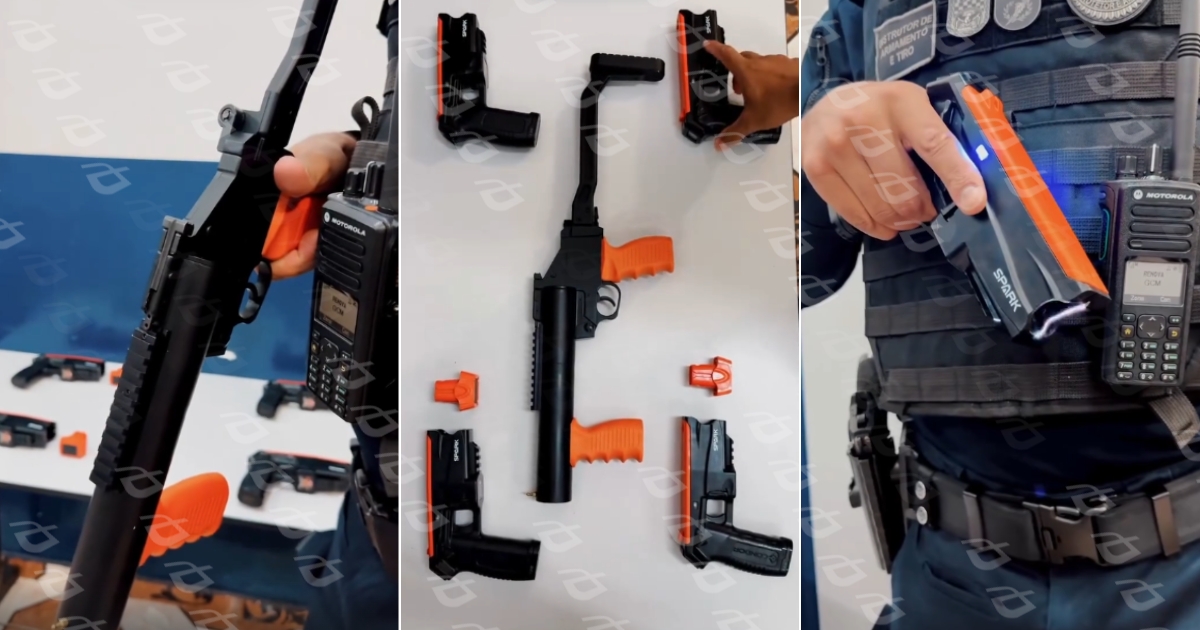 Mariana amplia arsenal não letal para reforçar a atuação preventiva da Polícia Municipal. Foto — Prefeitura de Mariana.