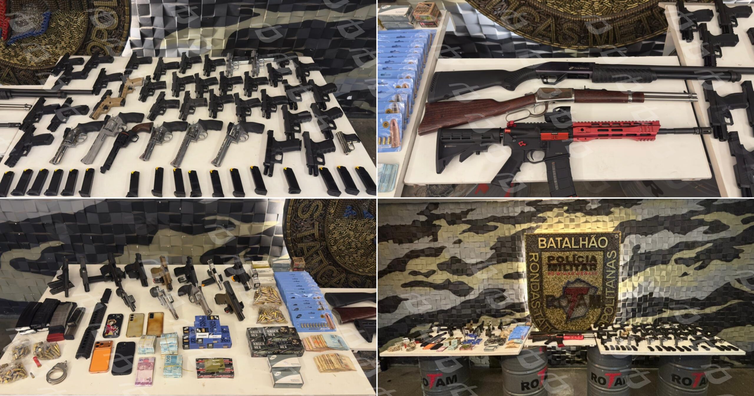 Rotam desmantela esquema ligado a latrocínio em Itaúna após rastrear veículos usados no crime. Fotos — cedidas ao Agito Mais.