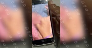 Caso de agressão infantil mobiliza autoridades e Conselho Tutelar em Mariana (MG). Foto / vídeo — grupos de WhatsApp.