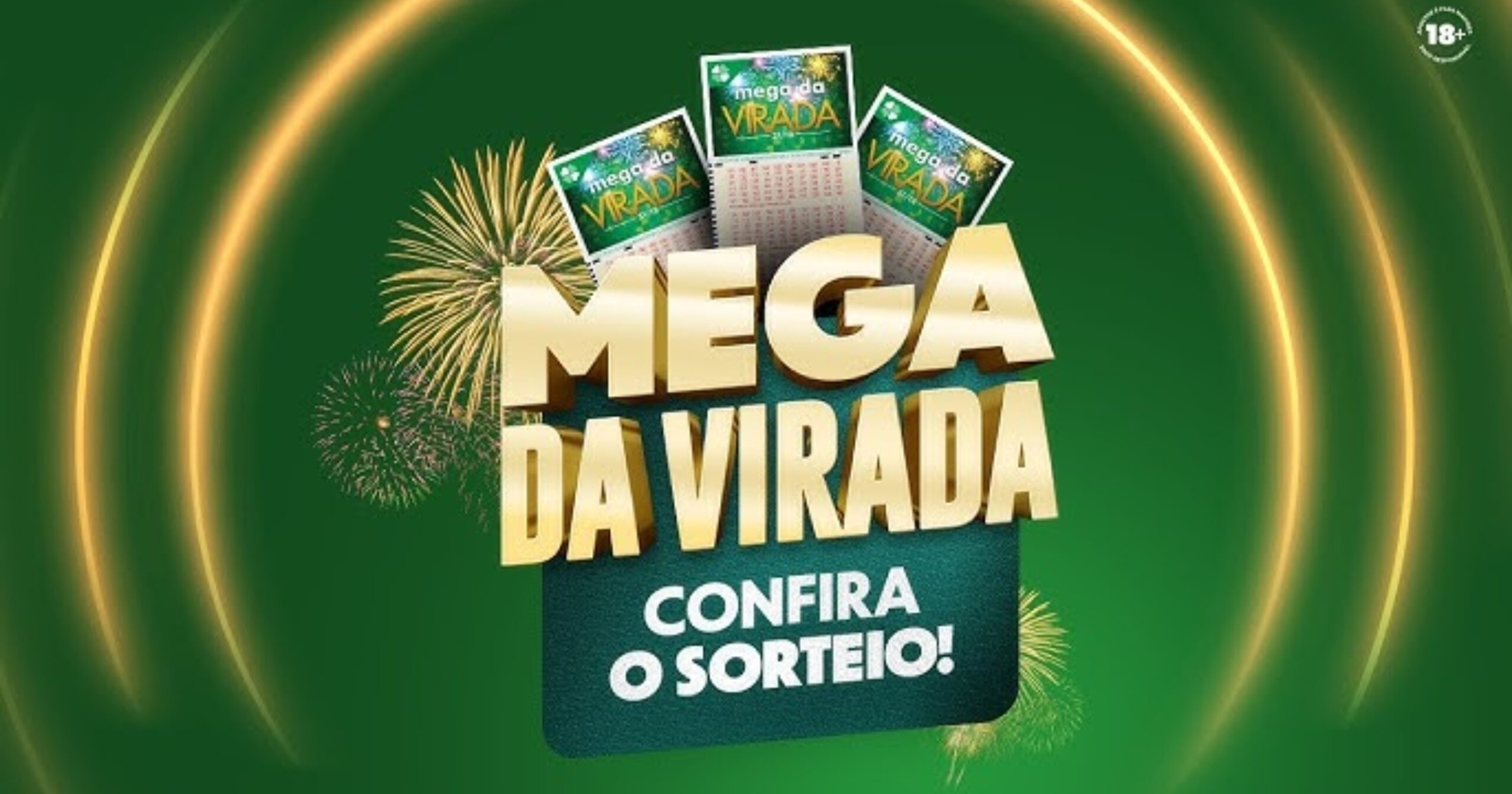 Sorteio da Mega da Virada 2025 é marcado por adiamento inédito e premiação bilionária. Imagem — reprodução internet.