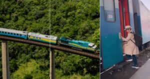 Novo serviço da EFVM oferece viagens noturnas de 664 km com poltronas reclináveis, acessibilidade e alimentação a bordo. Foto — reprodução internet.