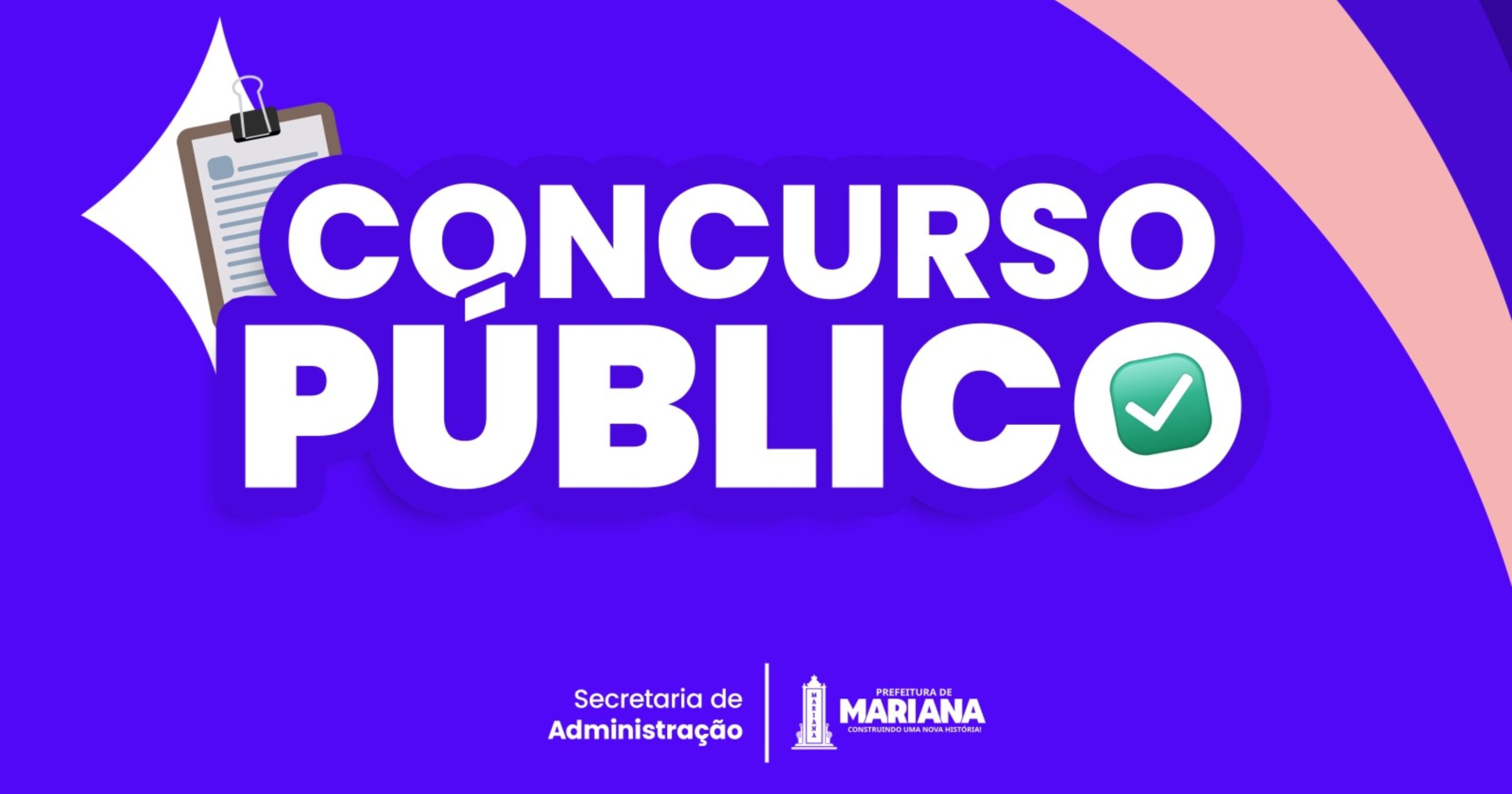 Convocados devem apresentar documentação entre 5 e 9 de janeiro de 2026 no Paço Municipal, na Praça JK, Centro. Imagem — Prefeitura de Mariana.