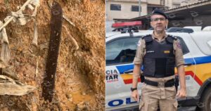 Polícia Militar encontra mãe de 25 anos e filha mortas no quintal de casa em Mariana após denúncia de vizinhos.