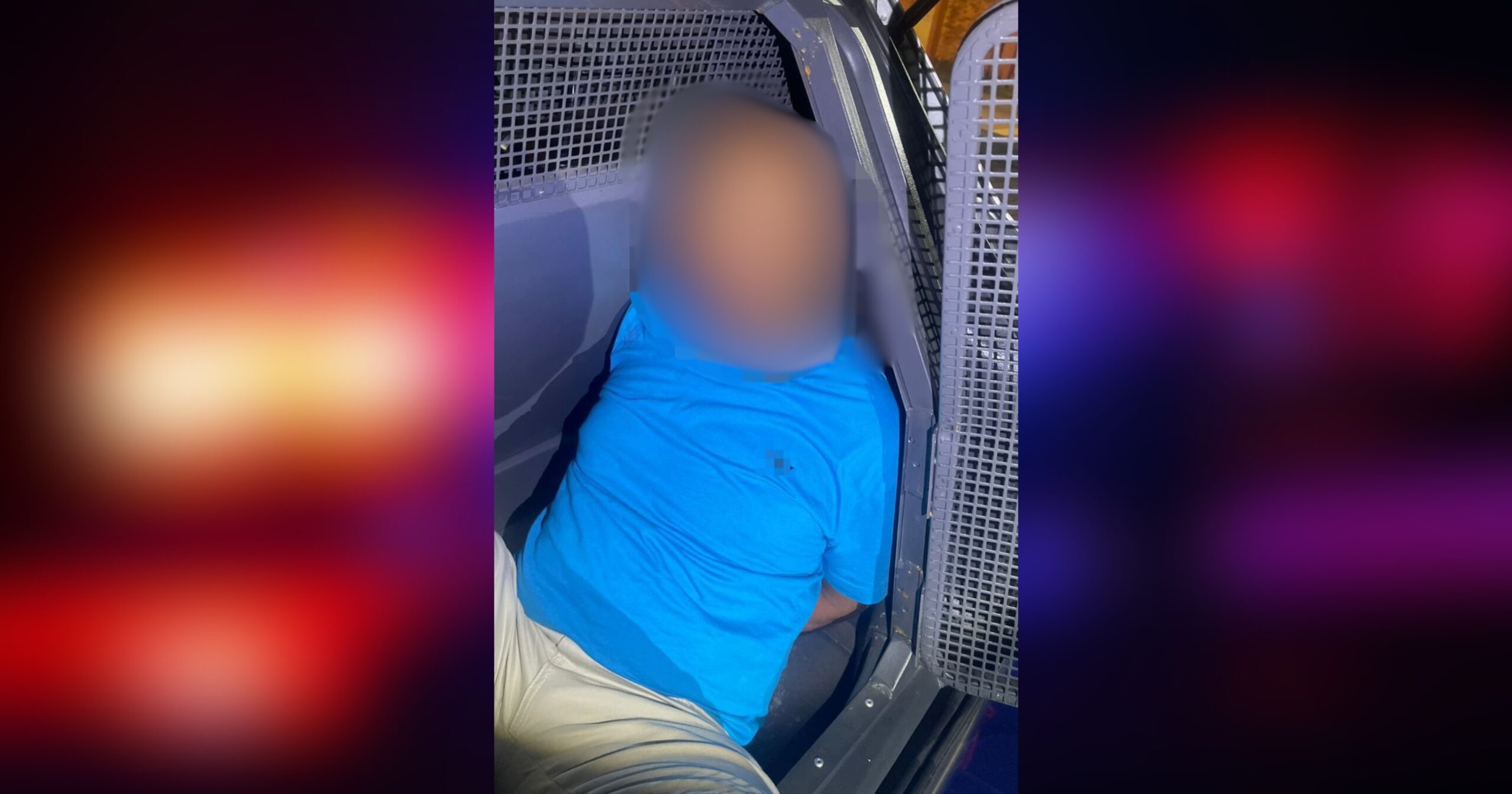 Ocorrência foi registrada na madrugada de segunda-feira de Carnaval, na Praça Tiradentes, centro da cidade, e presenciada pela avó da vítima. Foto — cedida ao Agito Mais.