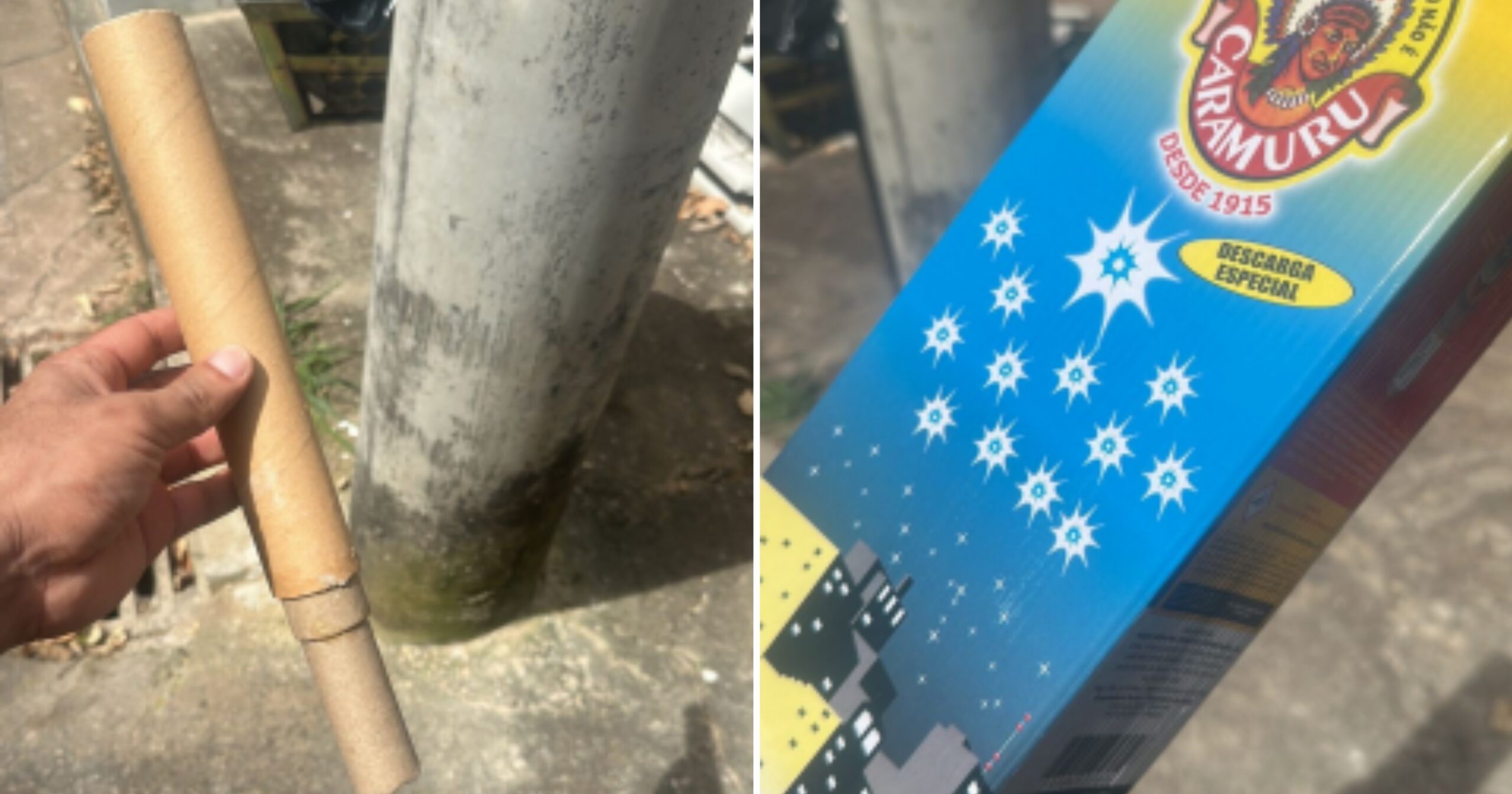 Suspeito reincidente ameaça vizinho e lança explosivos em residência de Itabirito. Fotos — cedidas ao Agito Mais.