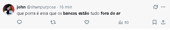 Aplicativos do Itaú, Santander, Nubank e Bradesco ficam fora do ar e somam mais de 10 mil queixas