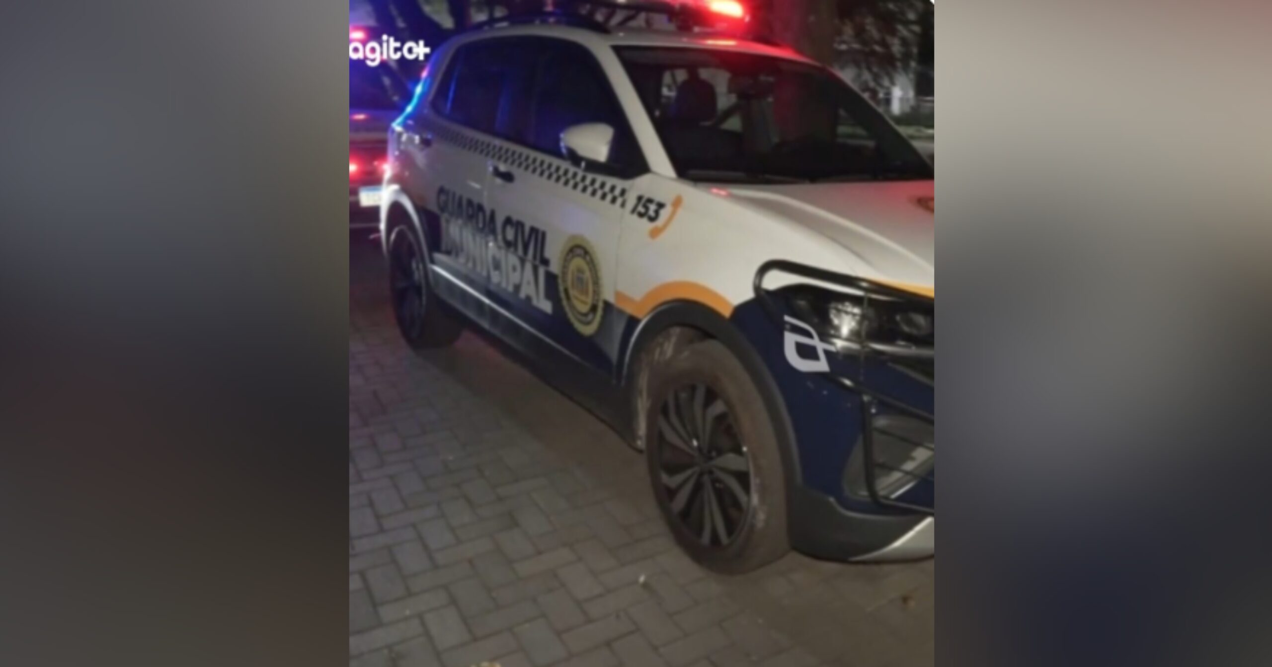 Conflito em intervalo escolar termina com atendimento médico e registro policial. Foto — Agito Mais.