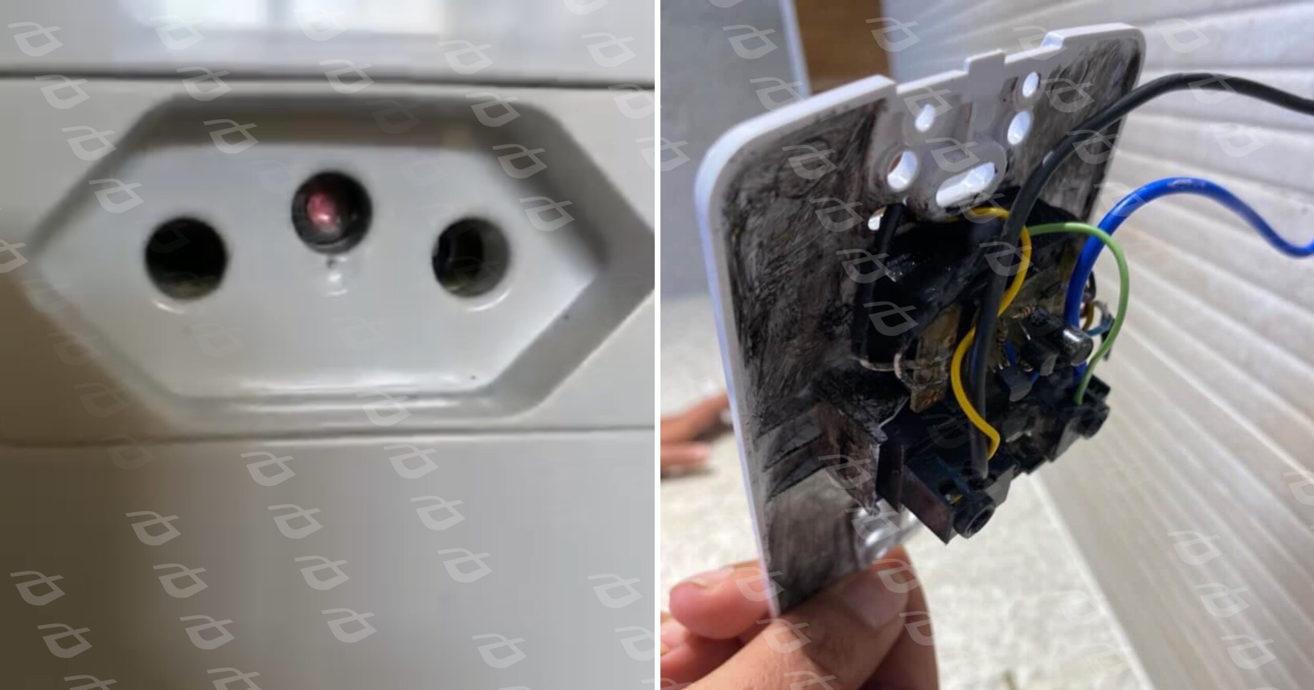 O episódio ocorreu na manhã desta quarta-feira, 8 de abril de 2026, por volta das 8h30, e gerou preocupação entre frequentadores do clube, que passa por obras e intensa movimentação. Foto — cedidas ao Agito Mais.