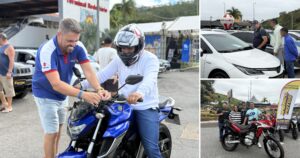 Evento realizado no estacionamento do Terminal Rodoviário movimentou o comércio automotivo e atraiu compradores da cidade e região. Fotos — Prefeitura de Mariana.