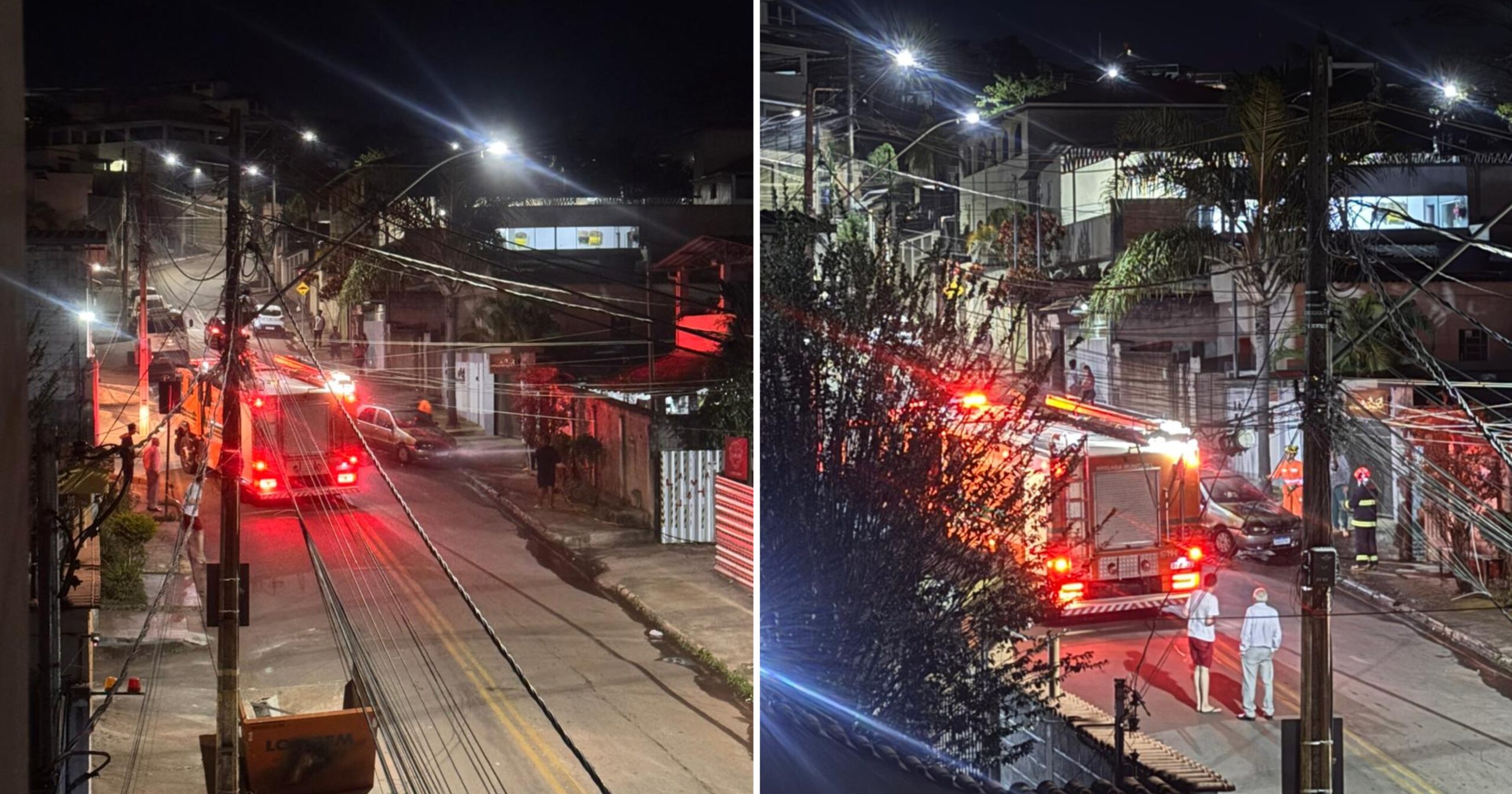 A causa do incêndio será investigada pelos órgãos competentes. Fotos — cedidas ao Portal Agito Mais.