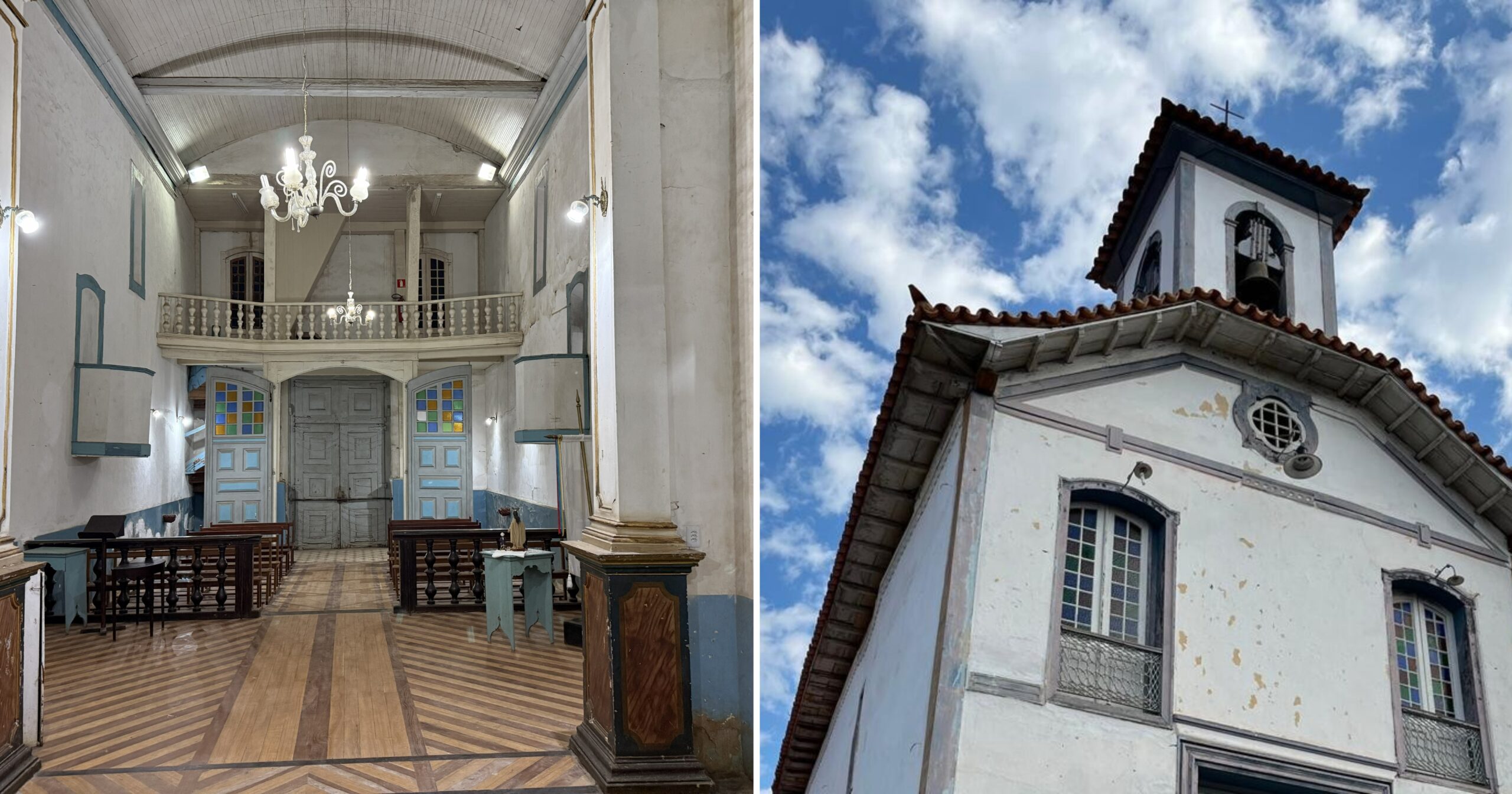 O templo, administrado pela Irmandade fundada em 1749, já passou por intervenções emergenciais em 2024 e outras reformas nas décadas de 1930 e 1980. Foto — Prefeitura de Mariana.