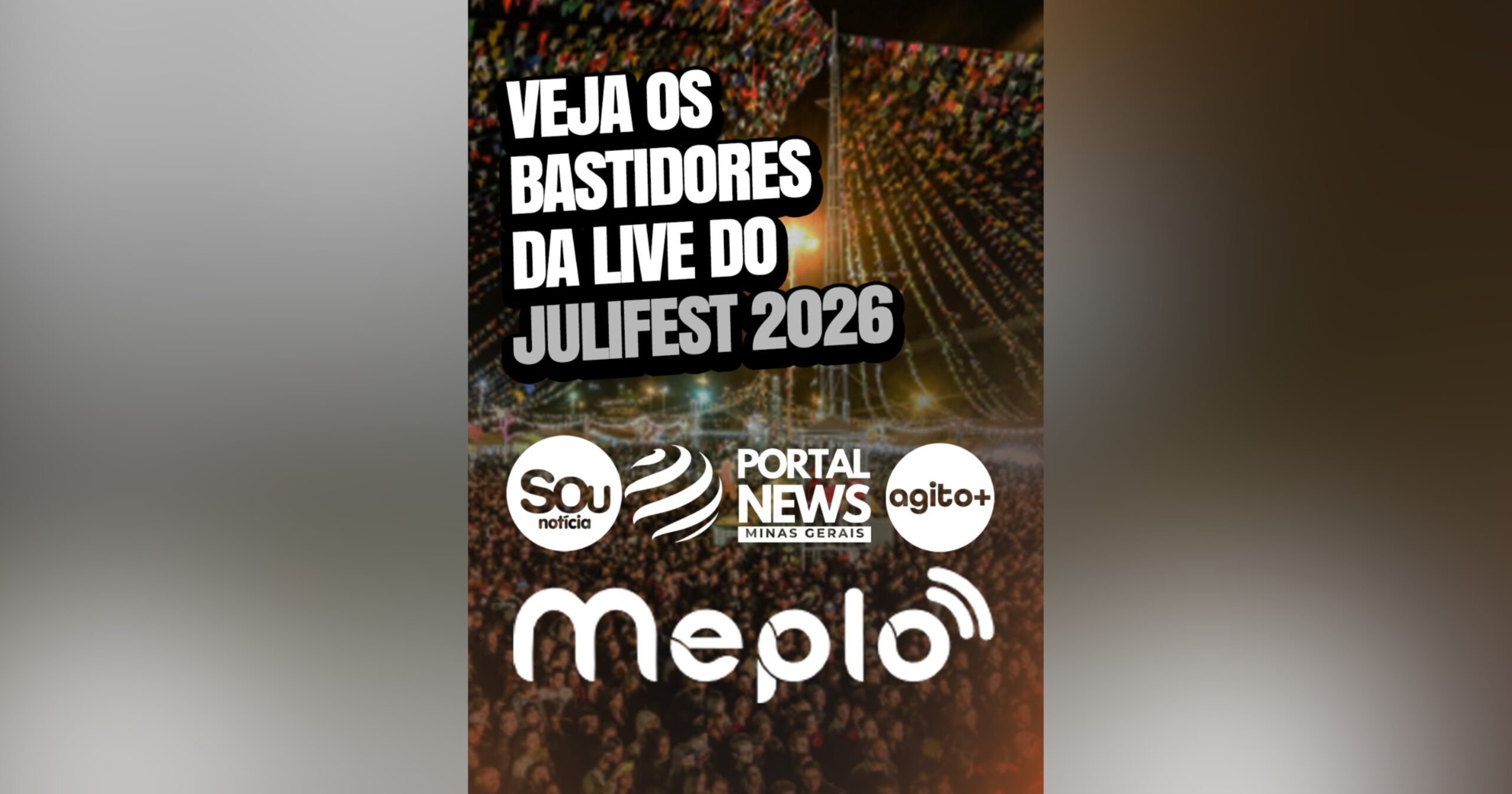 Avelino explicou que o projeto foi realizado sem patrocínio, com apoio voluntário e estrutura técnica da Meplo Internet, garantindo estabilidade e qualidade durante todo o evento. Imagem — divulgação.