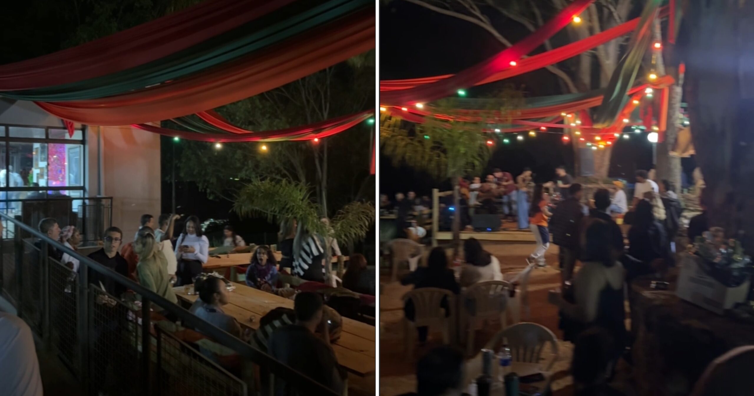 Espaço no Alto do Cristo recebeu programação musical na sexta-feira e teve público acima do esperado pelos responsáveis. Foto — Hugo Avelino.