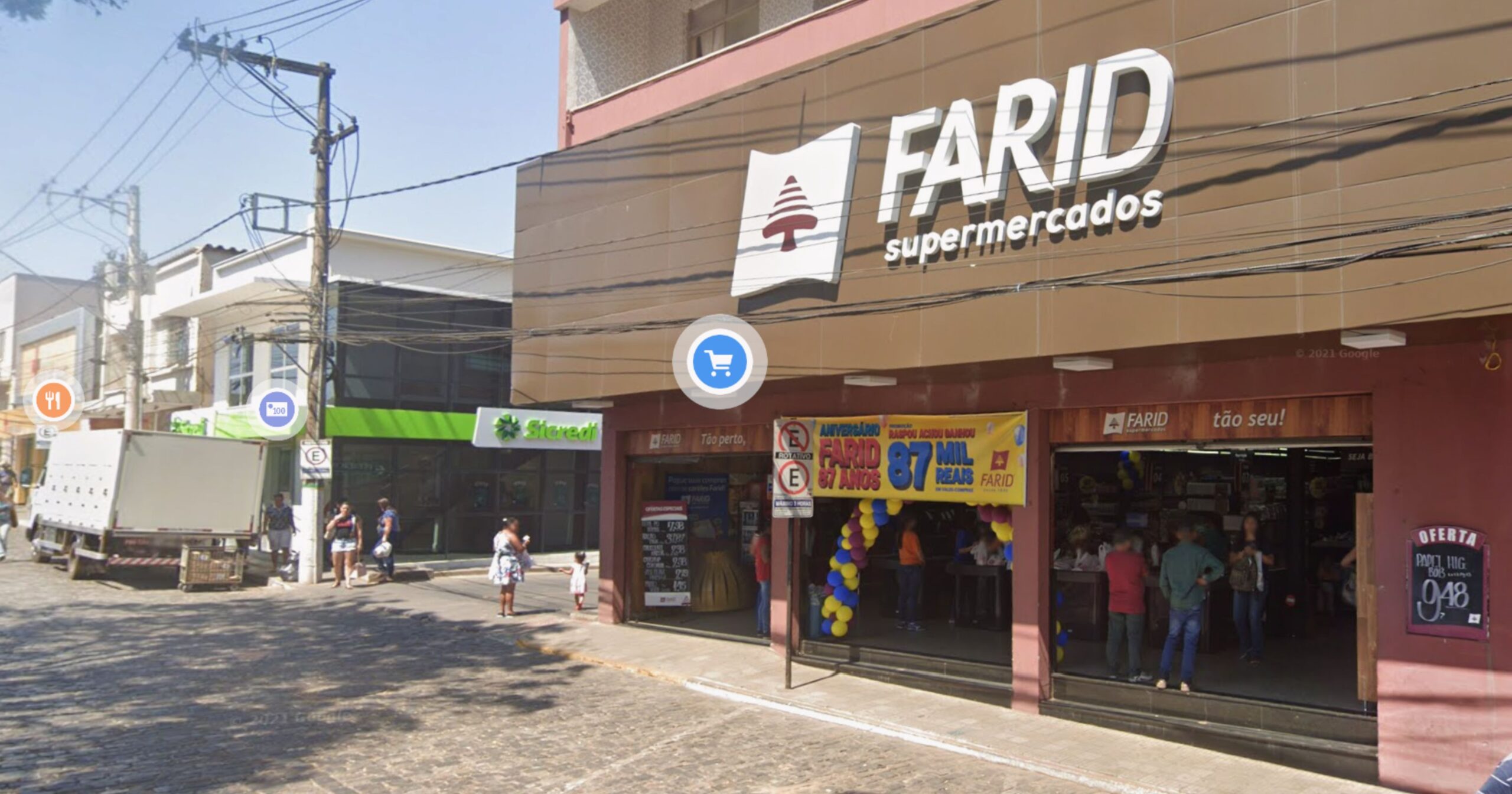 Candidatos poderão participar de entrevistas para diferentes funções e devem apresentar os documentos pessoais durante o processo. Foto — reprodução Google Maps.